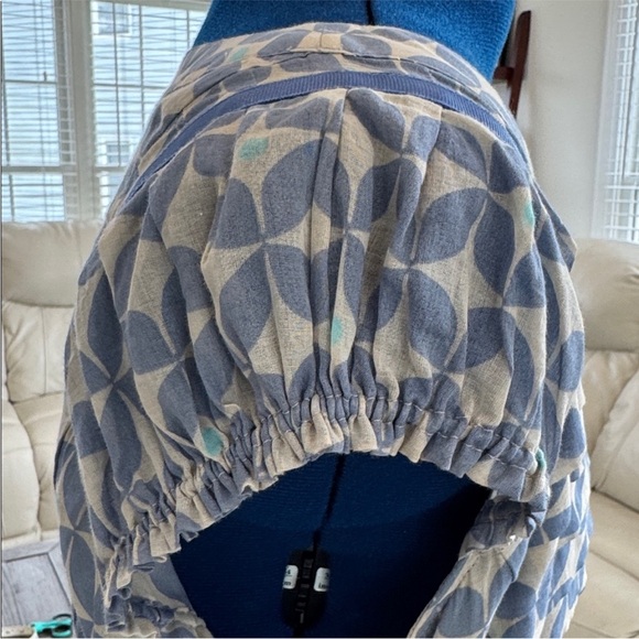 Fossil Blue Patterned Women's Dress - Picture 3 of 7